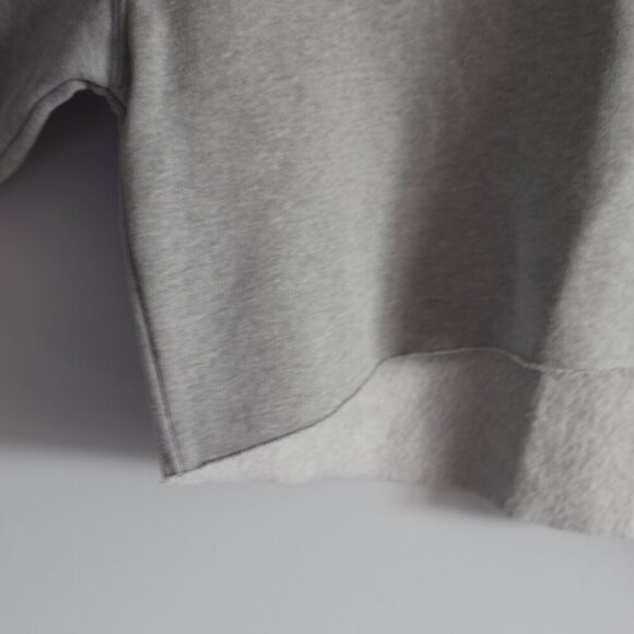 Wild Fable Women's Grey Sz XS Fleece Cropped Crew Sweatshirt Sweater Top - Picture 7 of 11